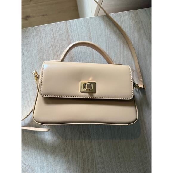 $178 New J Crew Leather Edie Top Handle Bag - Honey Brown - Picture 16 of 16